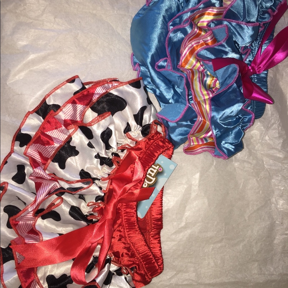 Infant diaper/pamper cover up bottoms- adorable